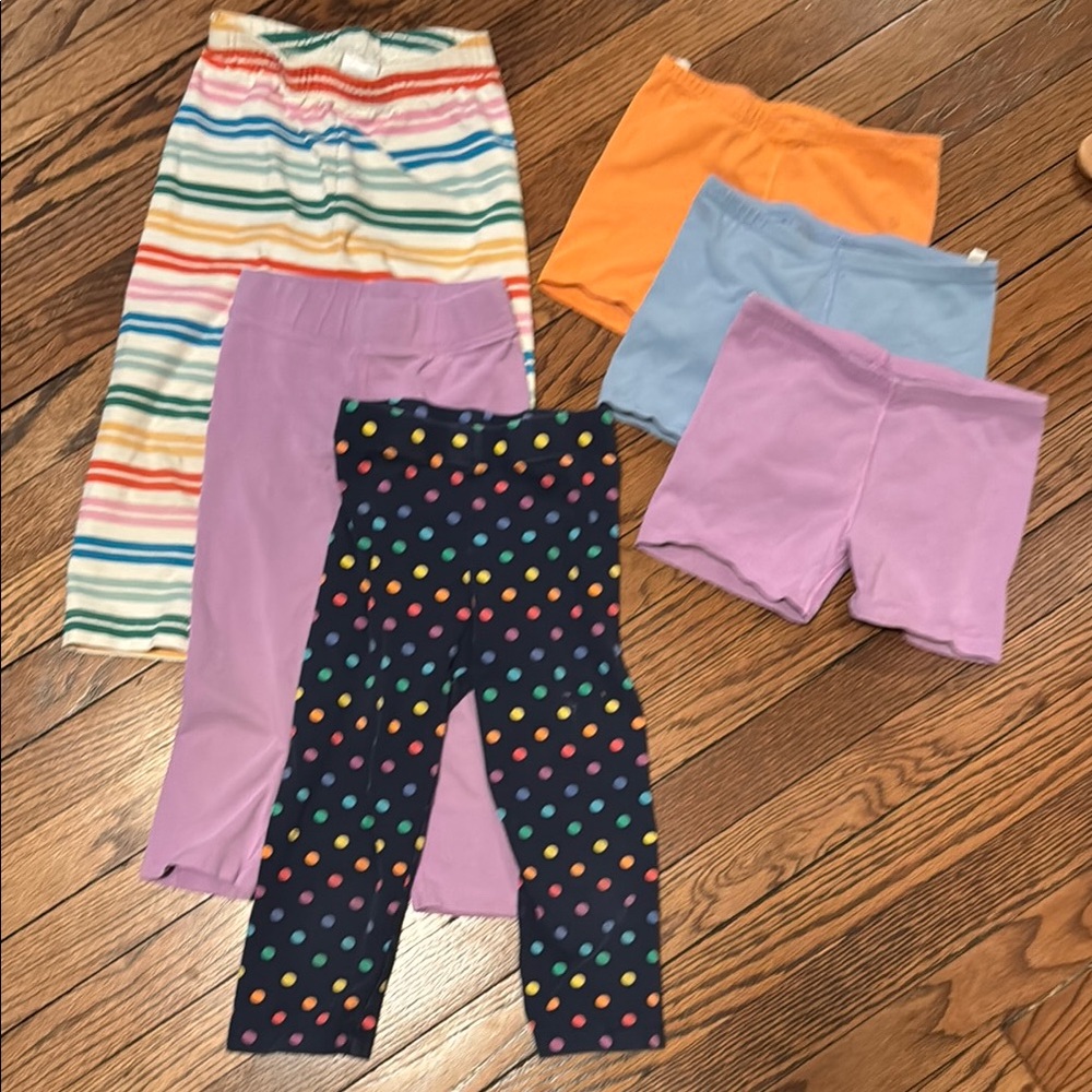 Bundle of Colorful Casual Bottoms from Primary and Hanna Andersson